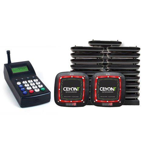 Gasten oproepsysteem Deluxe  met 30 coasters Deluxe