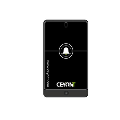 tafelunit met een drukknop